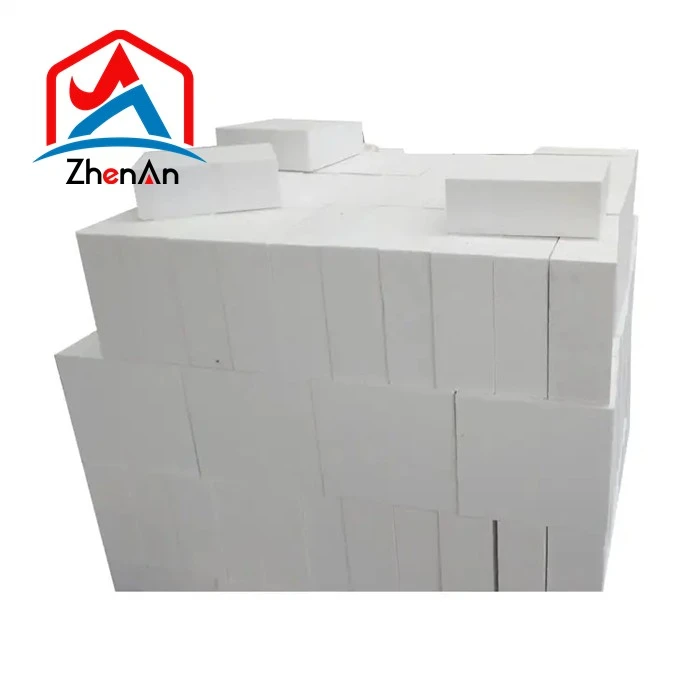 High Temp Wear Resistance White Silica Refractory Bricks Sio2 95%
